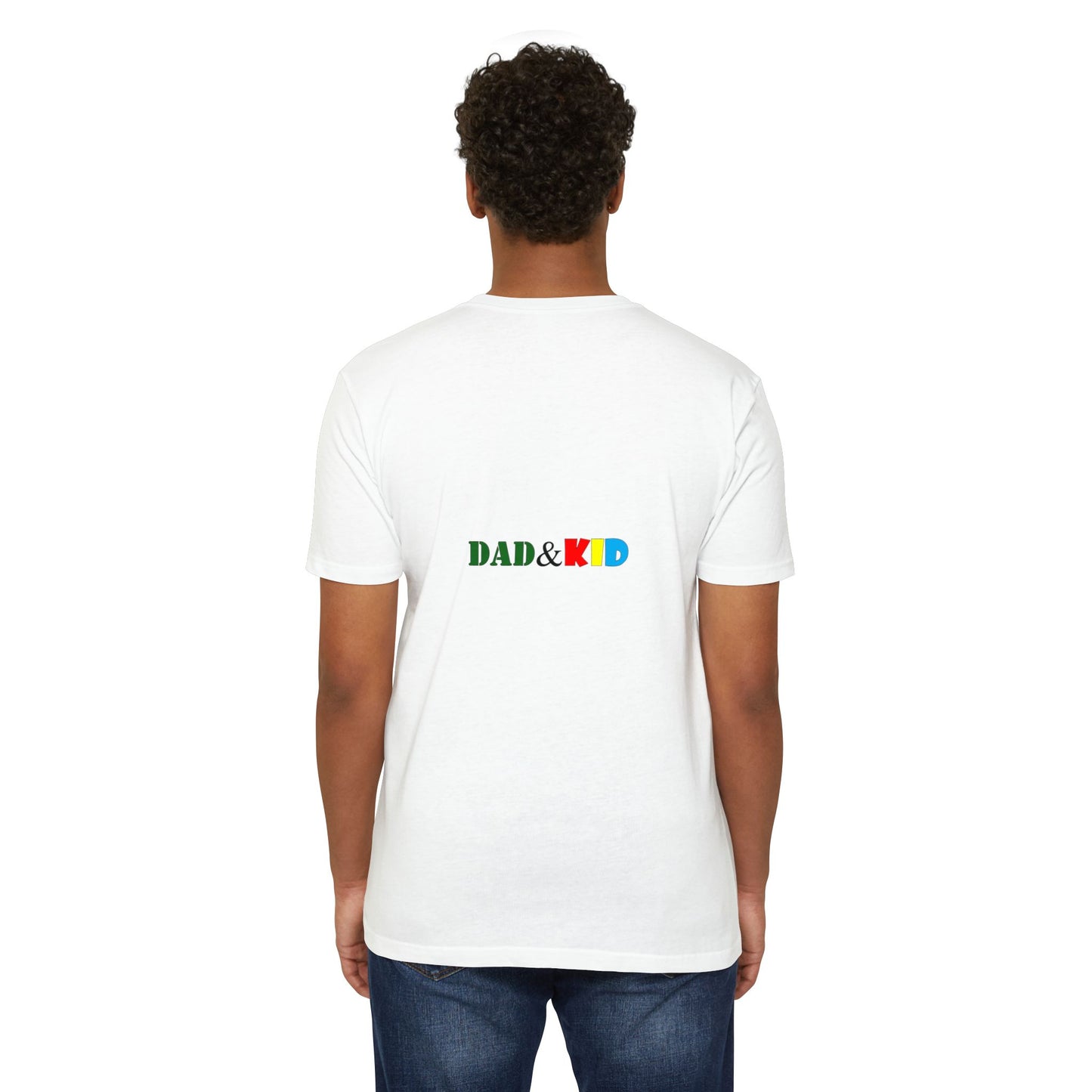 Dad & Kid Tee — Matching Father Child Shirt, Colorful Logo Family T-Shirt