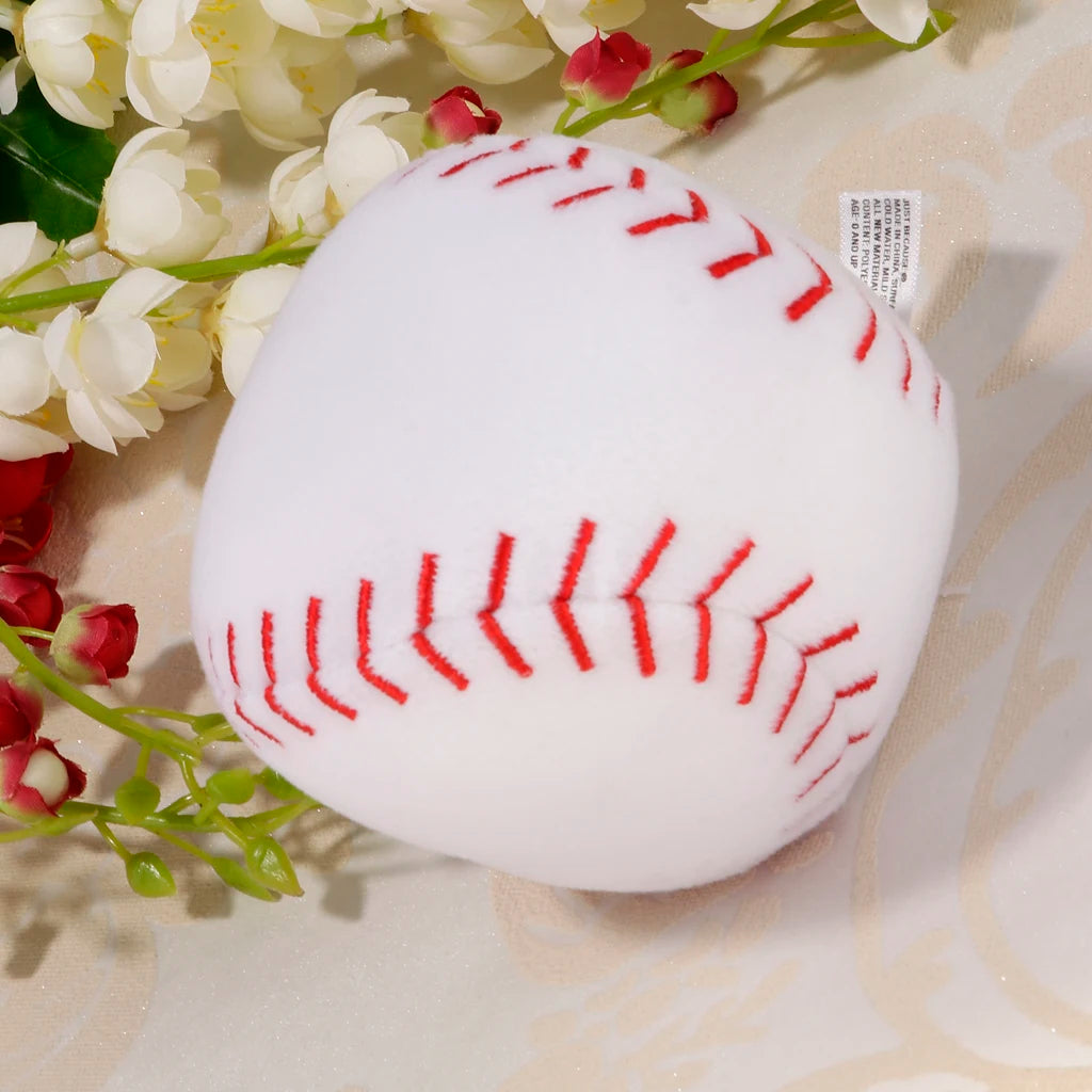 Soft Stuffed Baseball Basketball Rugby Football Sports Toy Baby Plush Toy Play