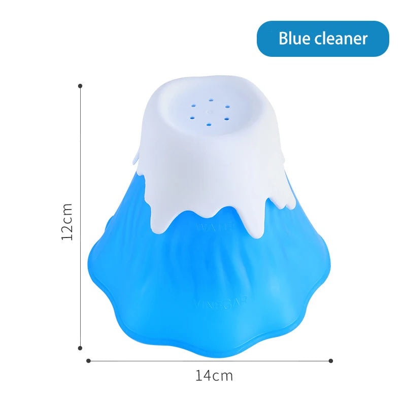 Volcano Microwave Oven Oil Dirt Cleaner Easily Cleans Microwave Appliances For The Kitchen Refrigerator Cleaning Tools