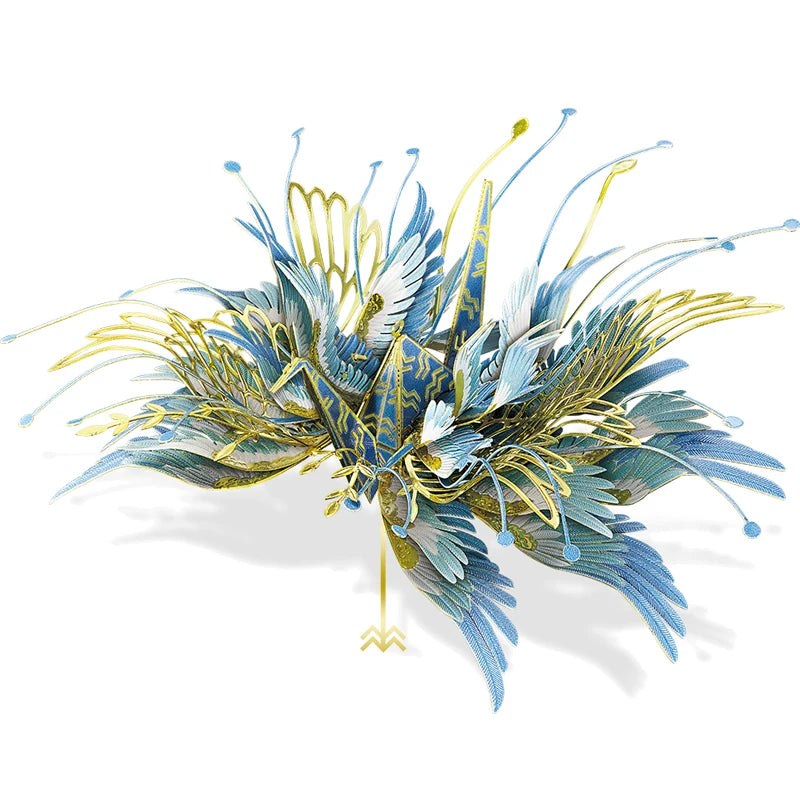 Piececool 3D Metal Puzzle-Aquarius One Thousand Origami Carnes for Aquarius Model Kits DIY Jigsaw Toy For Adults