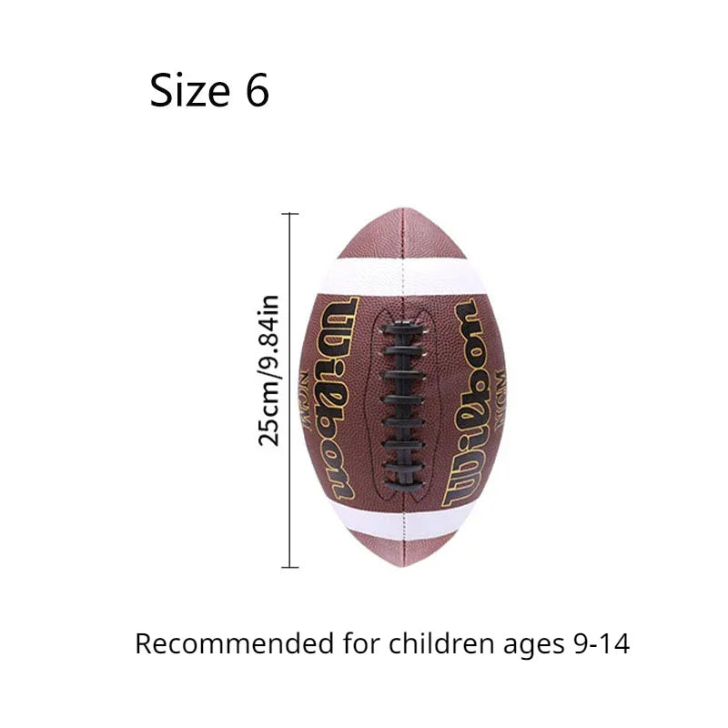 American Football Soccer Rugby Association Football Footy Ball Size 3 6 9 Sports Football Adult Kid Group Training Game Supplies