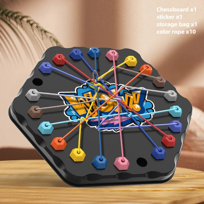 Kids Rope Knots Puzzle Board Game