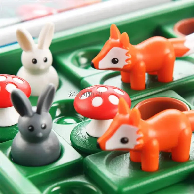 Fox And Rabbit Smart Hide&seek Board Games
