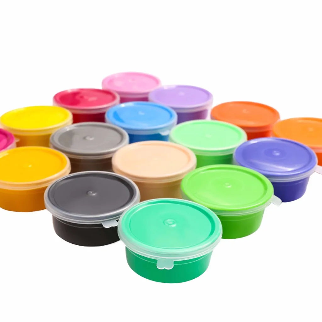 24 Color Modeling Clay Set Kids Non Toxic Playdough Art Craft Toy for Children School Classroom Party Favor Gift