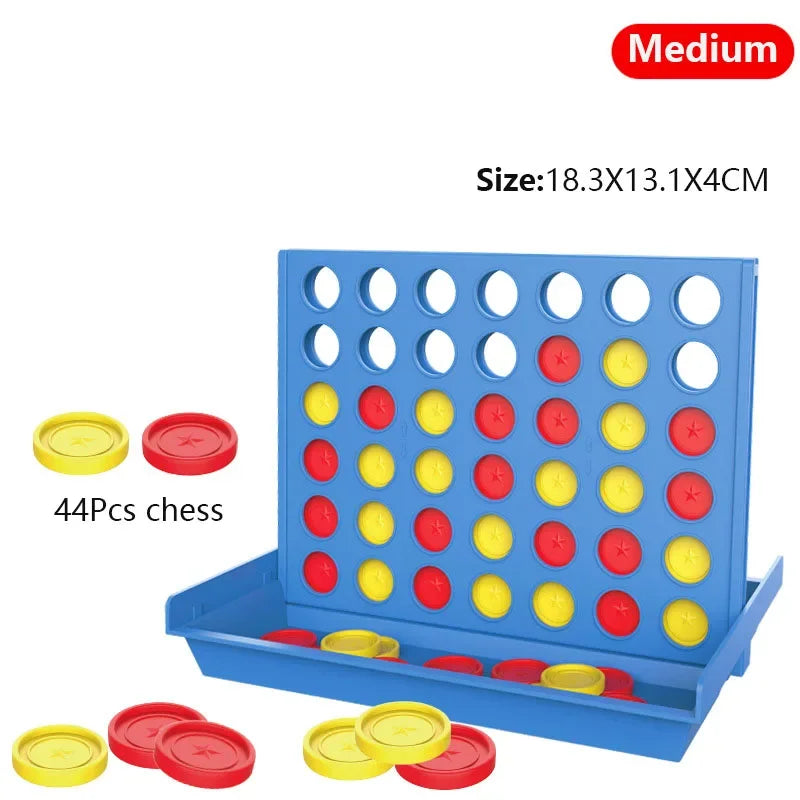 Connect 4 In A Line Board Game Children's Educational Toys Classic Party Chess Family Toy Early Educational Puzzle Thinking Gift