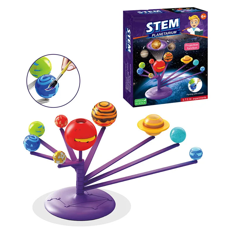 Handmade DIY Science experiment set, volcanic eruption children's educational toys, surprise chemistry Puzzle study steam toy