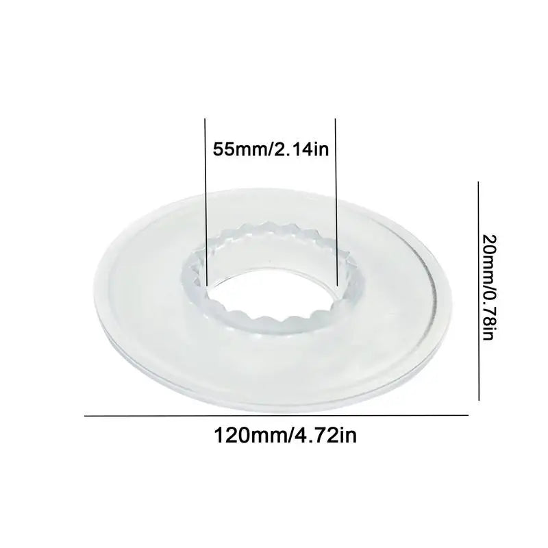 Transparent Resin Coffee Filters Holder For Coffee Maker Reusable Paperless Single Cup Coffee Maker Resin Origami Dripper Holder