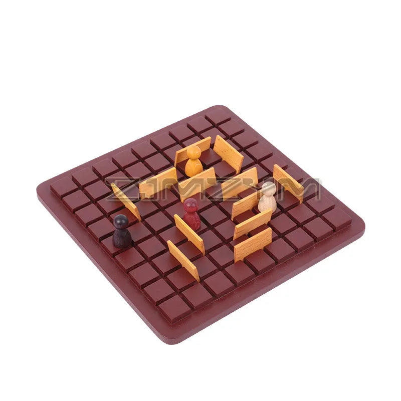 Multiplayer Strategy Checkers Board Family Interaction Step By Step Chess Boards Focused Thinking Ability Training Desktop Game