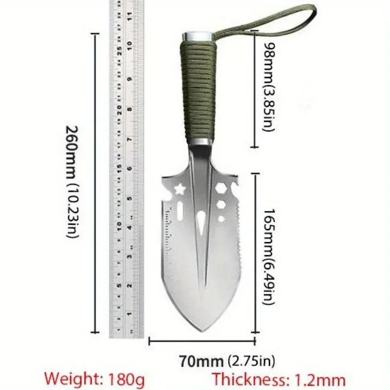 Portable Shovel Survival Shovel Camping Shovel Outdoor Garden Tool Stainless Steel Shovel Pocket Shovel