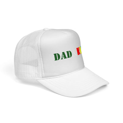 Dad & Kid Trucker Hat — Colorful Father-Child Matching Cap for Family Outings