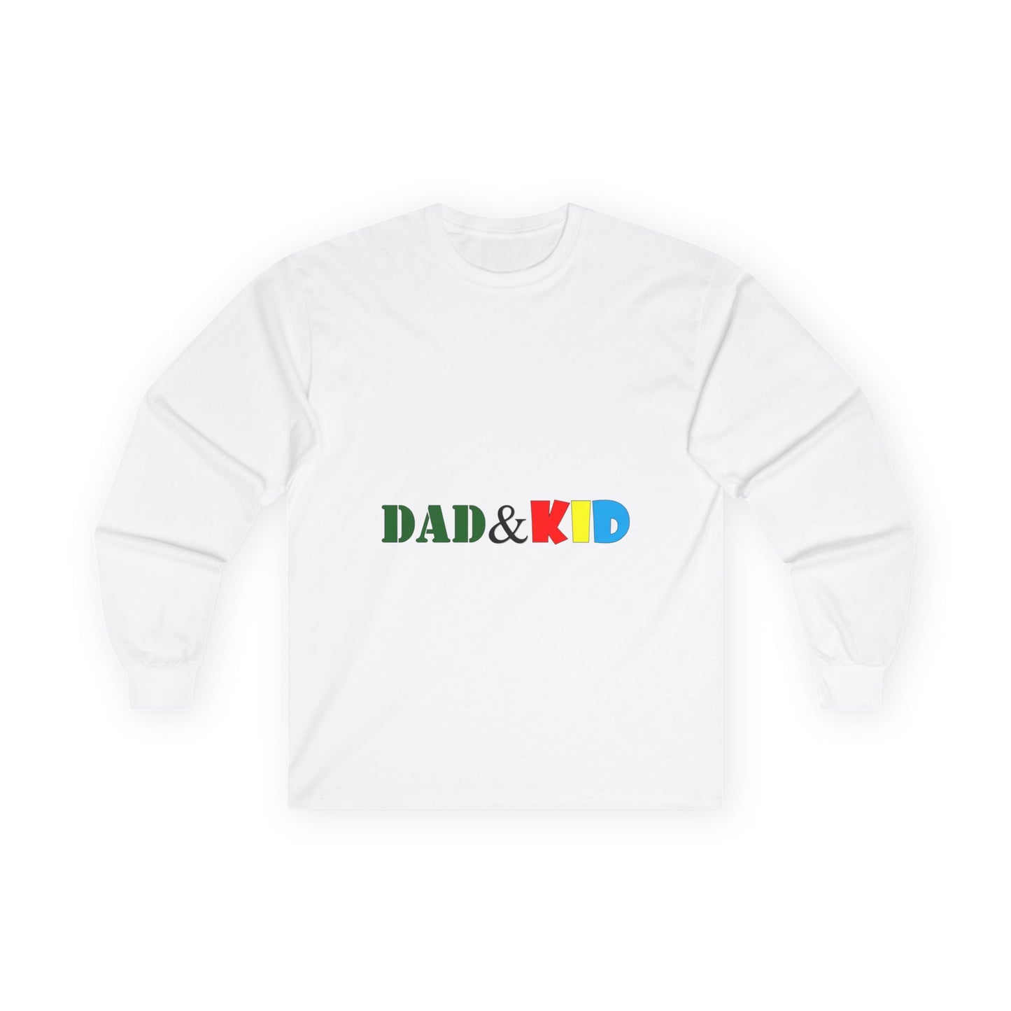 Dad & Kid Long Sleeve Tee — Matching Parent Child Shirt