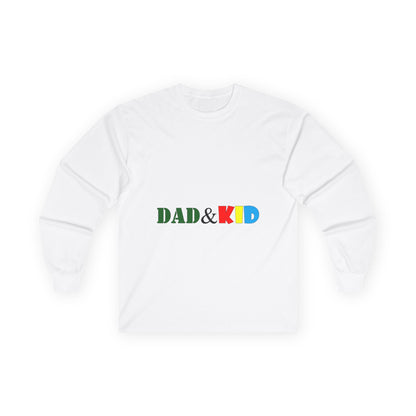 Dad & Kid Long Sleeve Tee — Matching Parent Child Shirt