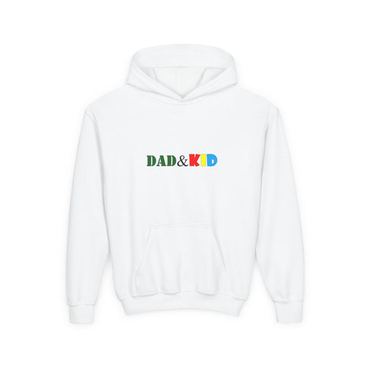 Dad & Kid Youth Hoodie — Colorful Matching Kids' Sweatshirt for Fathers and Children