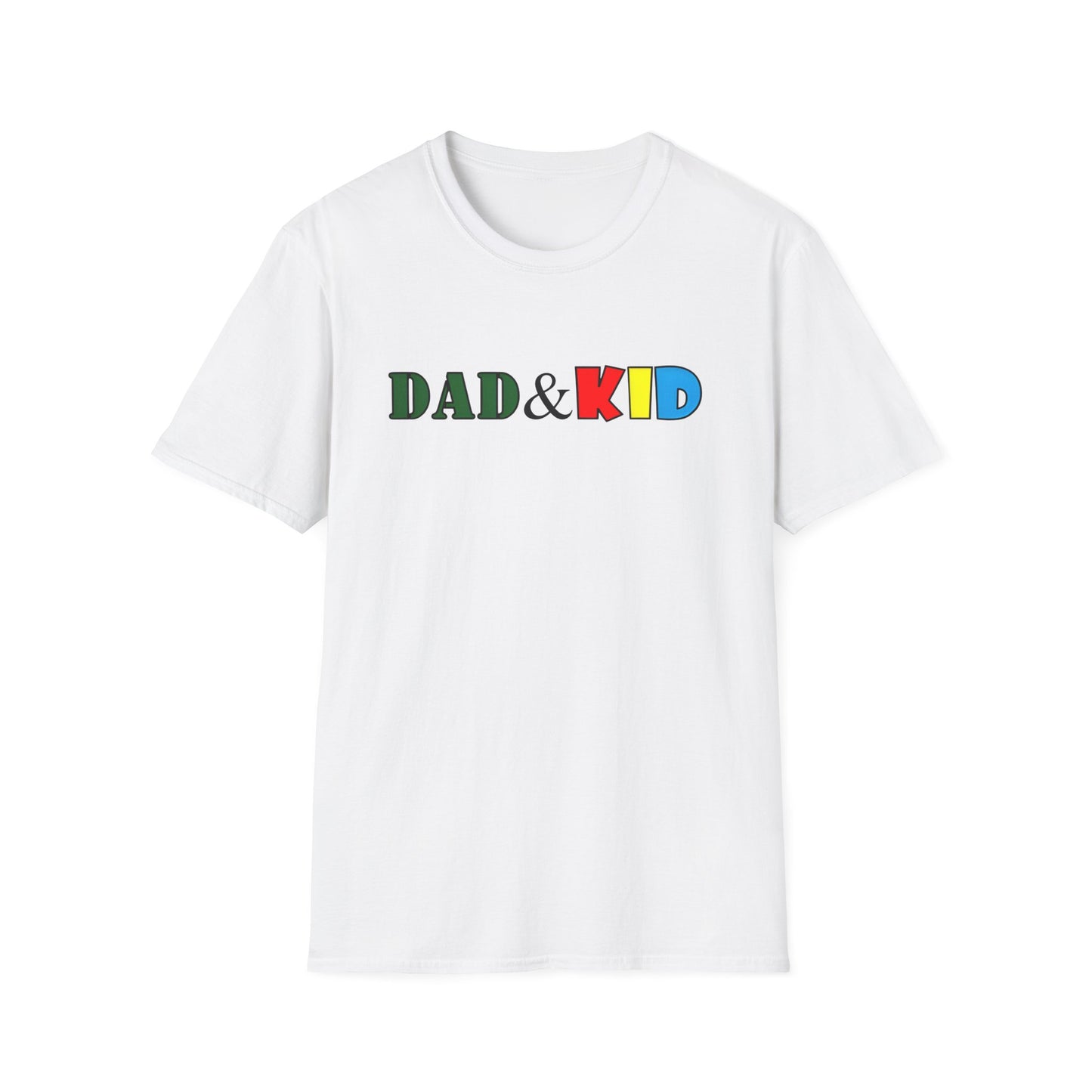 Dad & Kid Matching T-Shirt Set, Family Bonding Shirts, Father's Day Gift, Casual Wear, Parenting Style