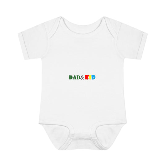 Dad & Kid Infant Bodysuit — Cute Matching Family Baby Onesie