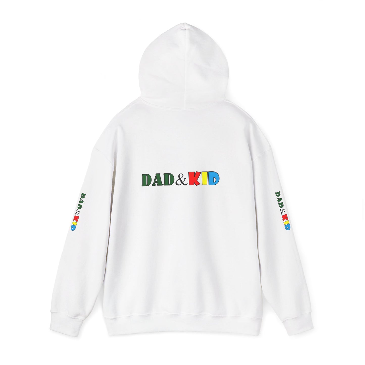 Dad & Kid Colorblock Hoodie – Matching Family Sweatshirt for Fathers and Children