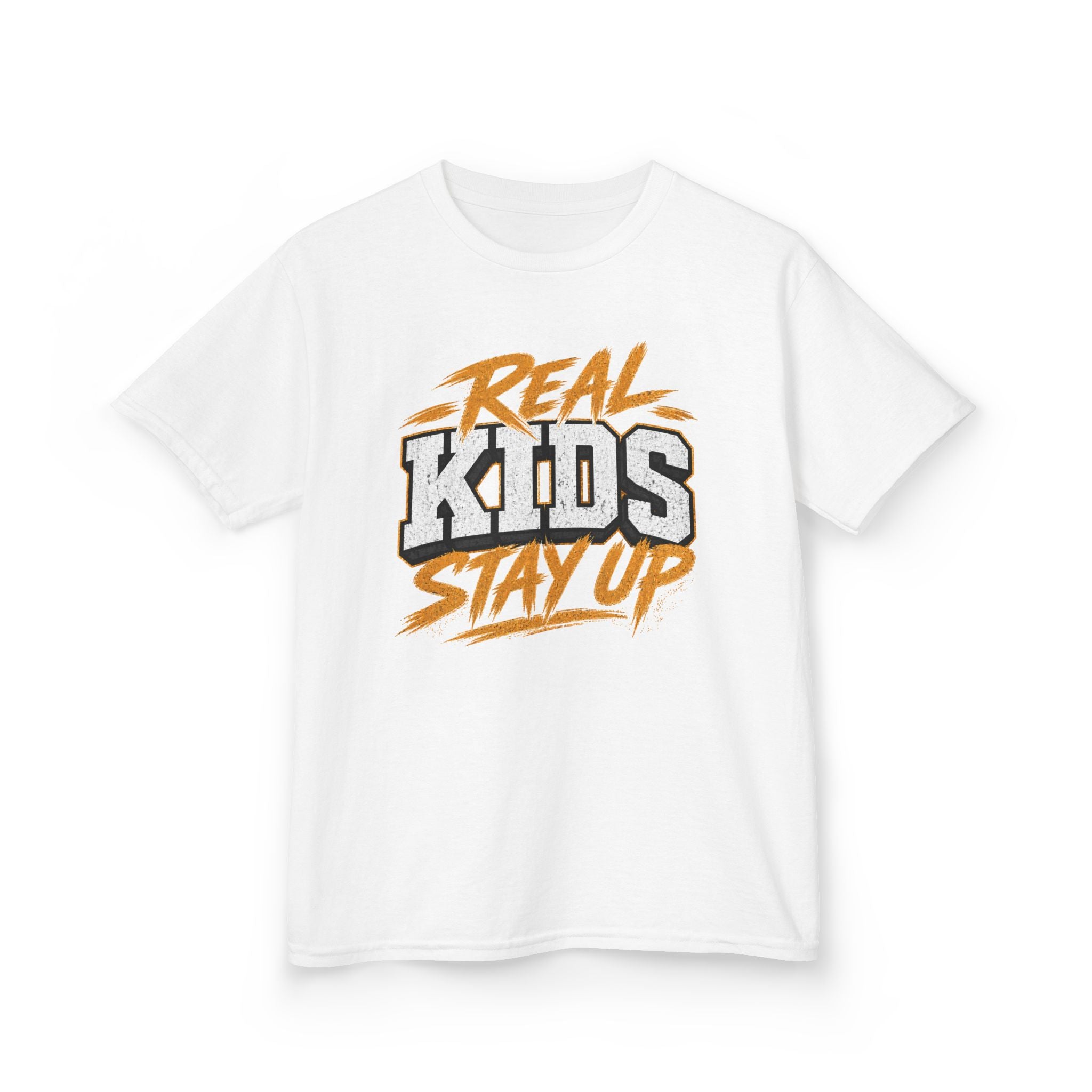 Real Kids Stay Up Graphic Shirt