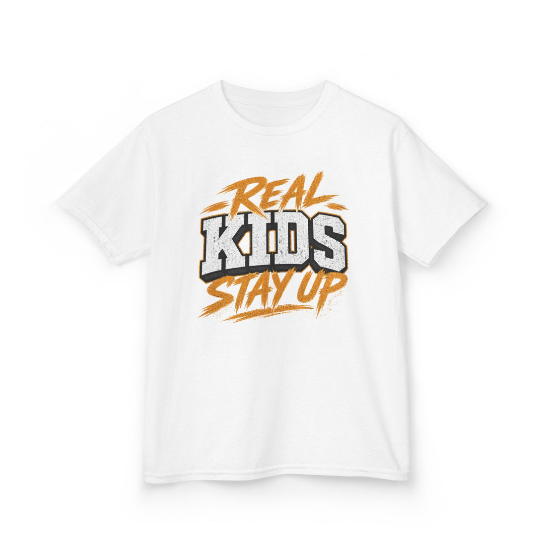 Real Kids Stay Up Graphic Shirt