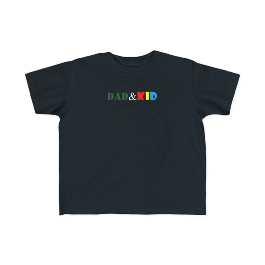 Dad & Kid Toddler Tee - Cute Matching Style
