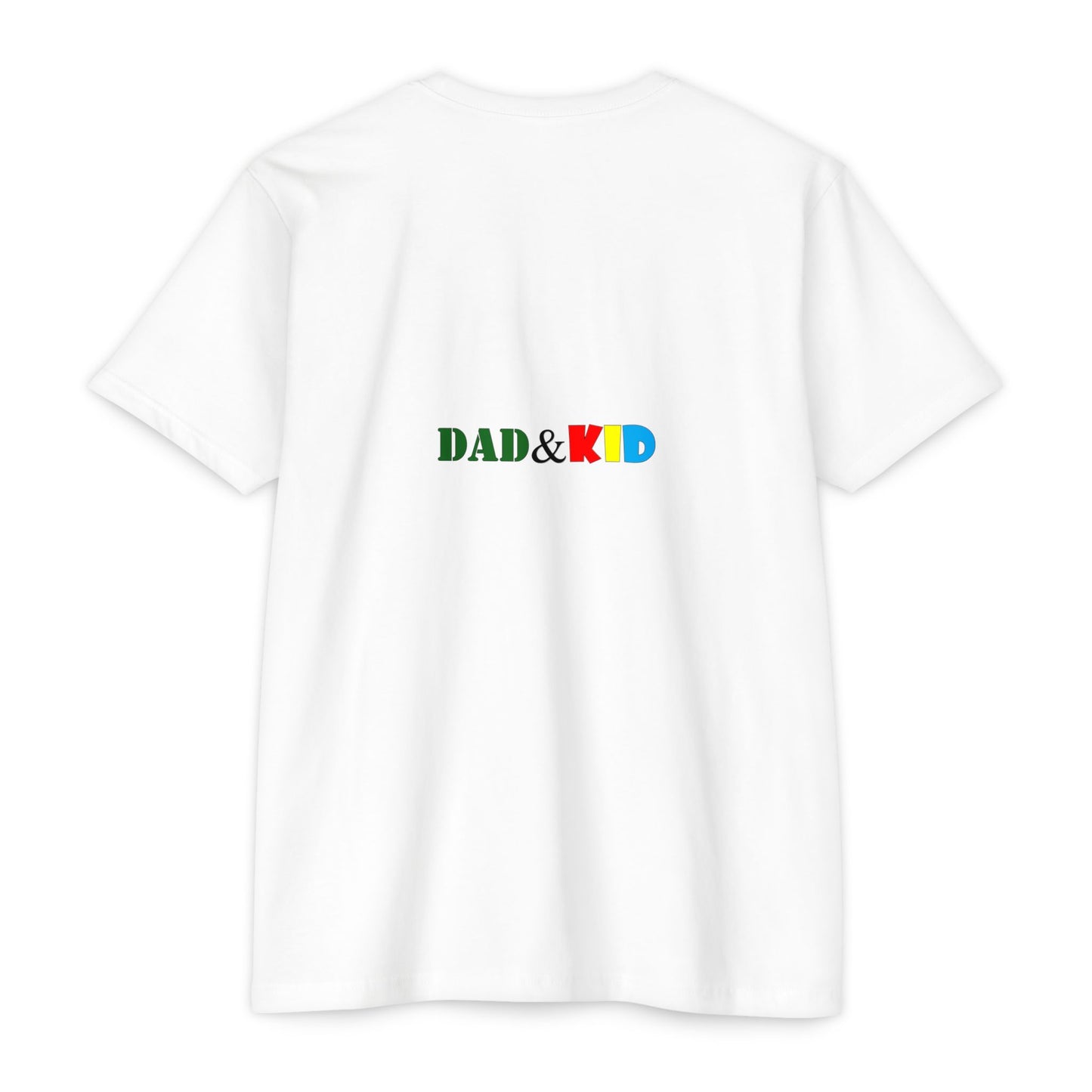 Dad & Kid Tee — Matching Father Child Shirt, Colorful Logo Family T-Shirt