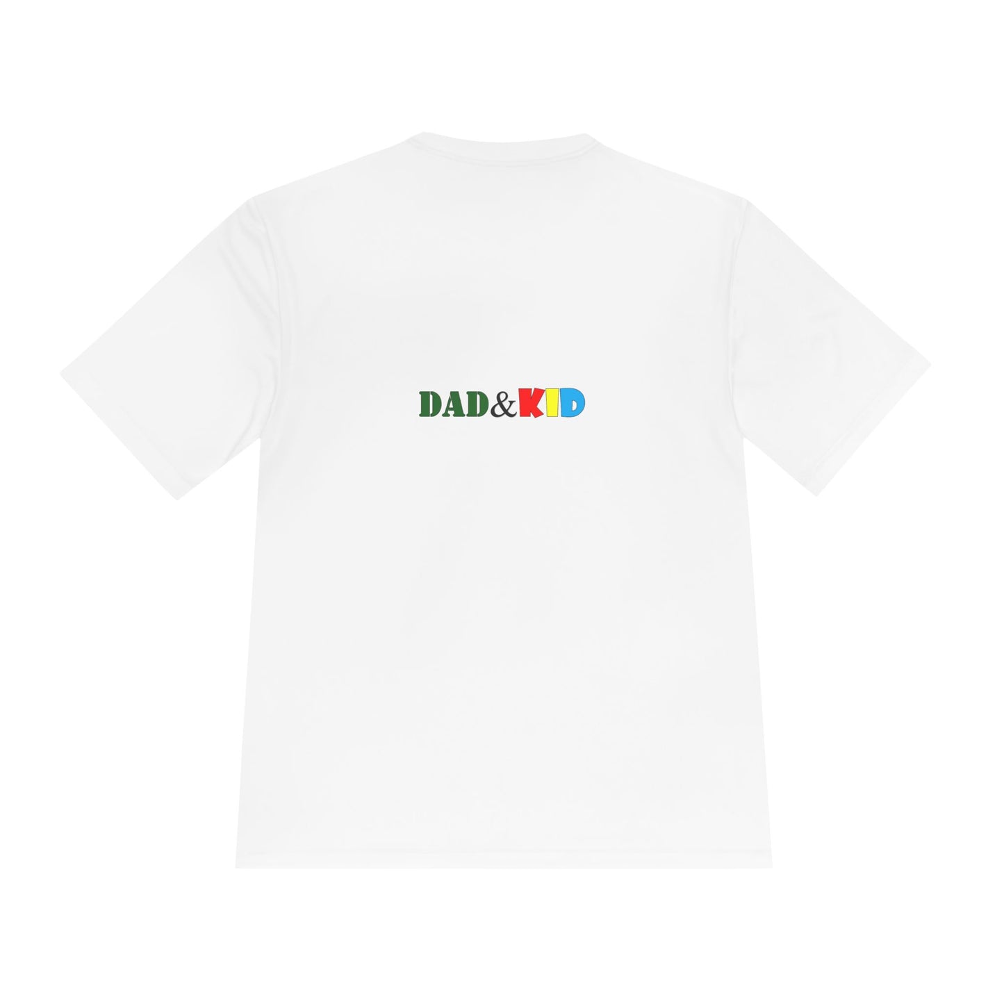 Dad & Kid Lightweight Moisture-Wicking Tee – Colorful Parent-Child Matching Shirt