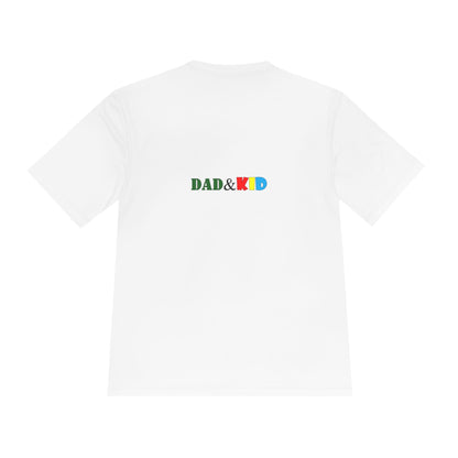 Dad & Kid Lightweight Moisture-Wicking Tee – Colorful Parent-Child Matching Shirt