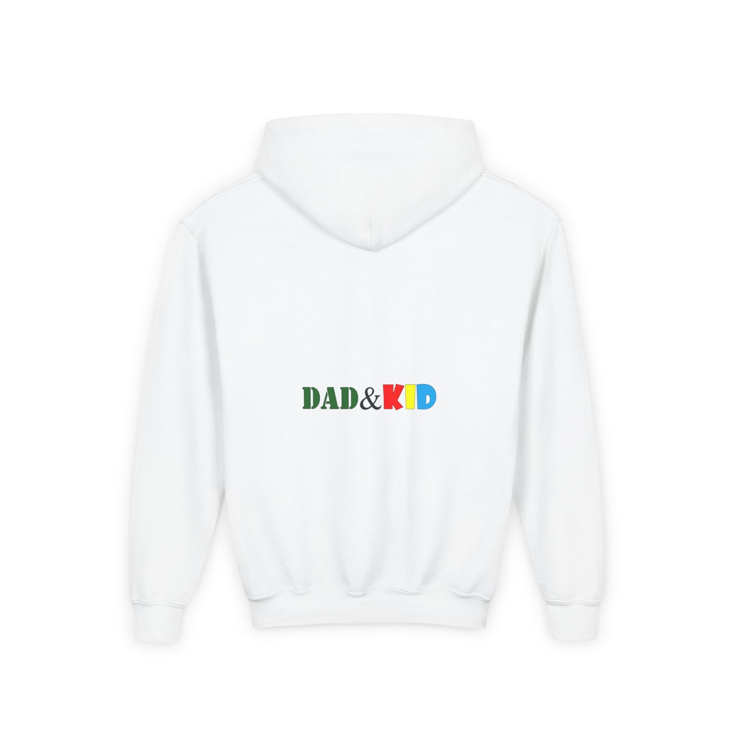 Dad & Kid Youth Hoodie — Colorful Matching Kids' Sweatshirt for Fathers and Children