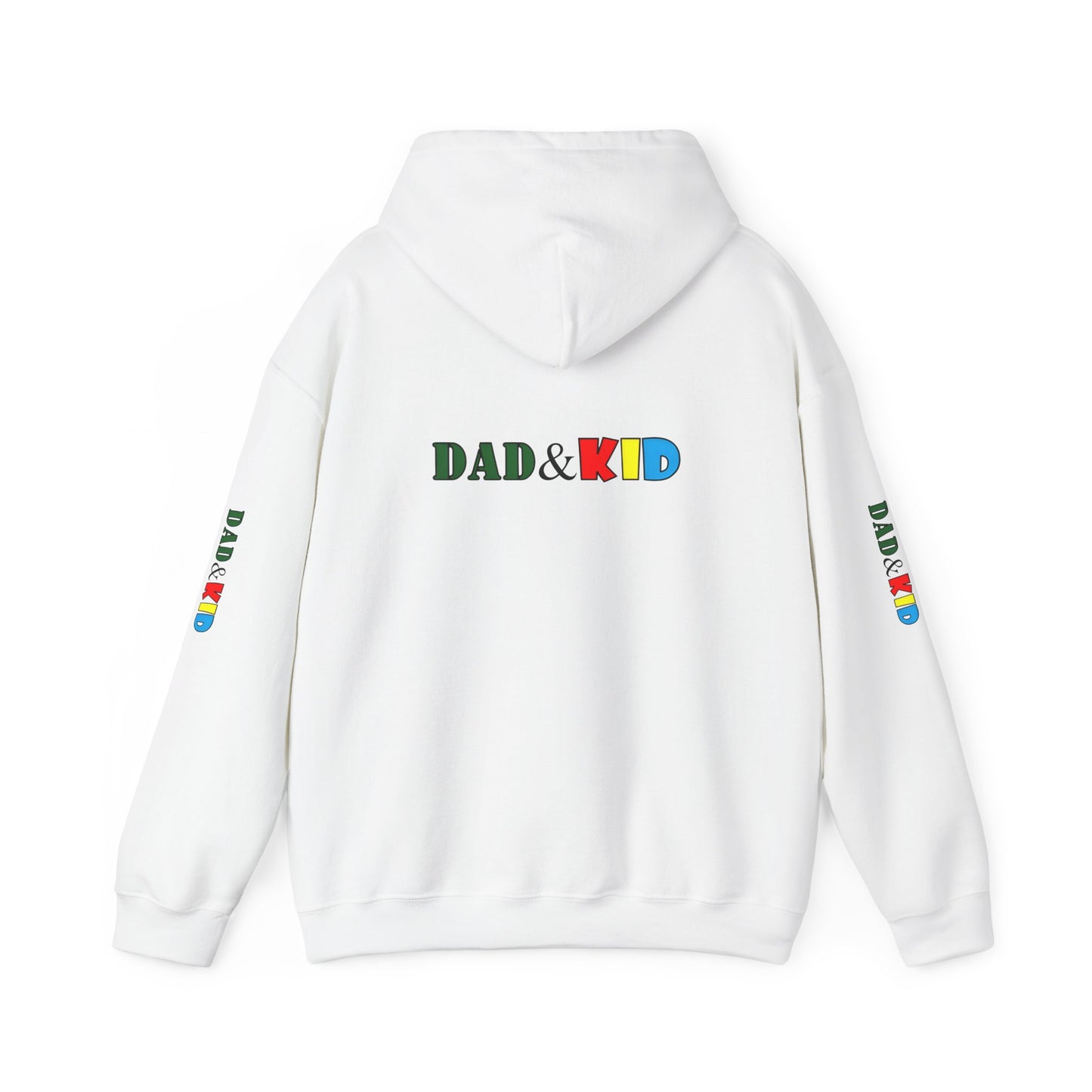 Dad & Kid Colorblock Hoodie – Matching Family Sweatshirt for Fathers and Children