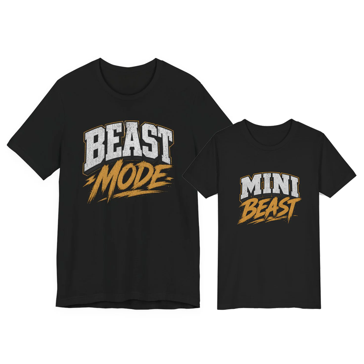 Beast Mode Dad & Son Matching T-Shirt
