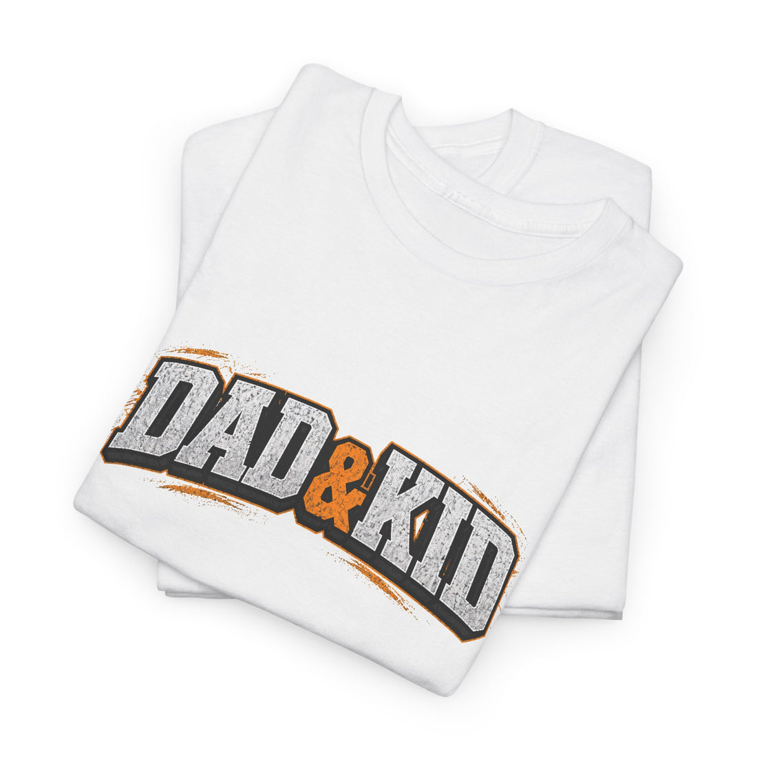 Dad & Kid Vintage Sports Tee — Father-Child Matching Shirt