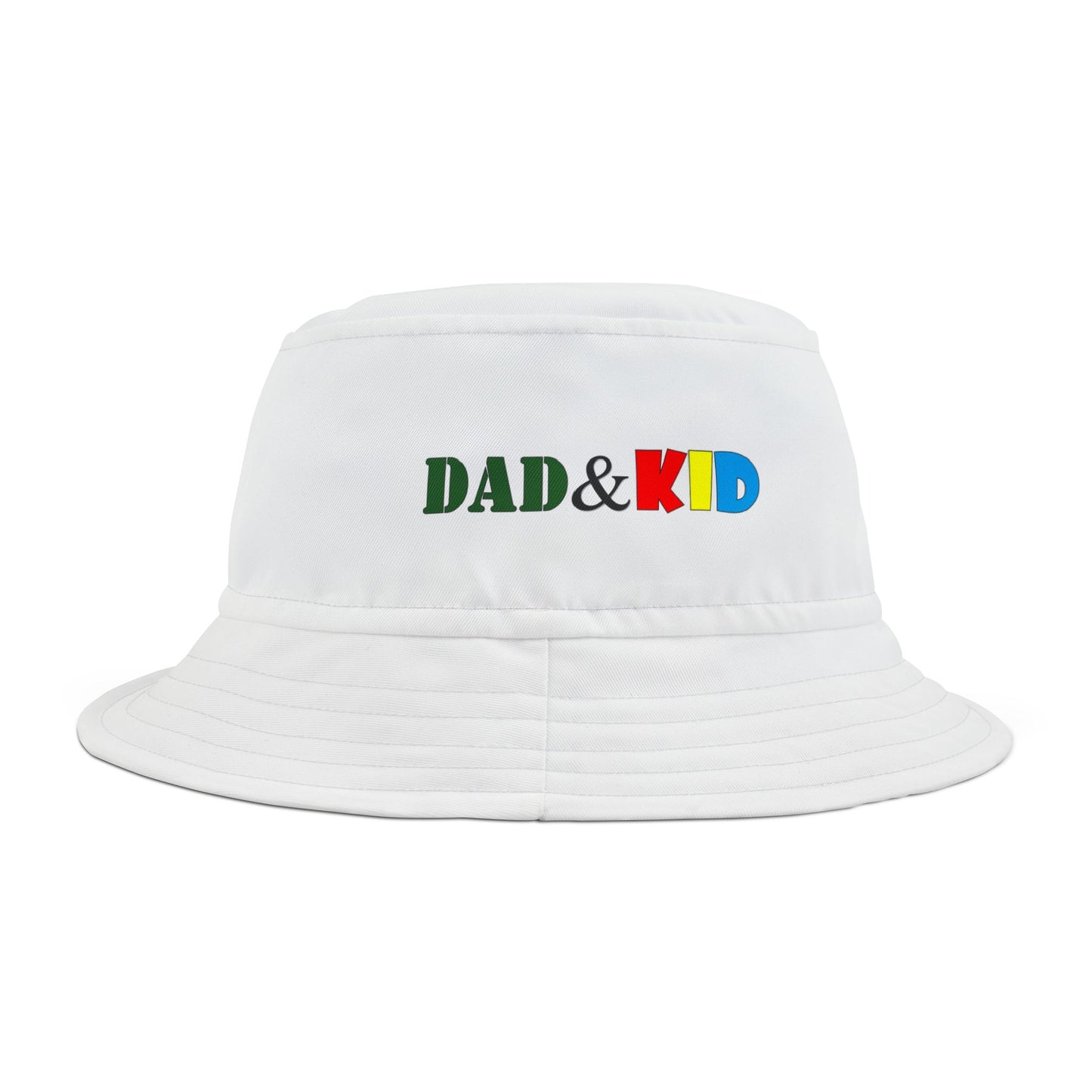 Dad & Kid Bucket Hat — Matching Family Fishing/Beach Sun Hat