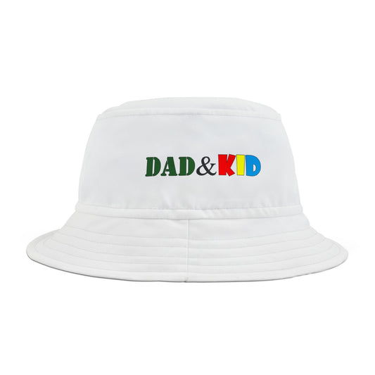 Dad & Kid Bucket Hat — Matching Family Fishing/Beach Sun Hat