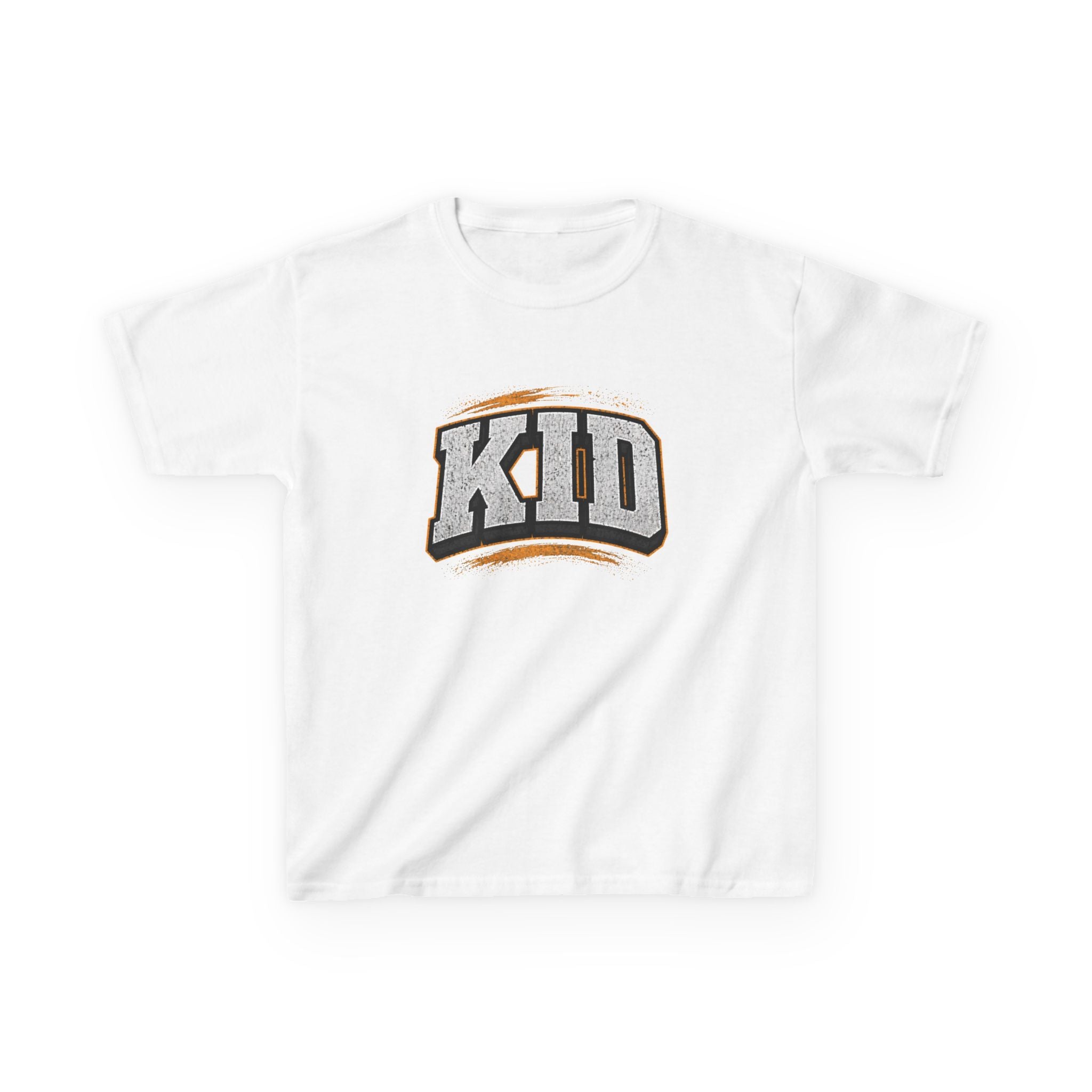Youth Tee — 'KID' Varsity Graphic Short Sleeve Shirt