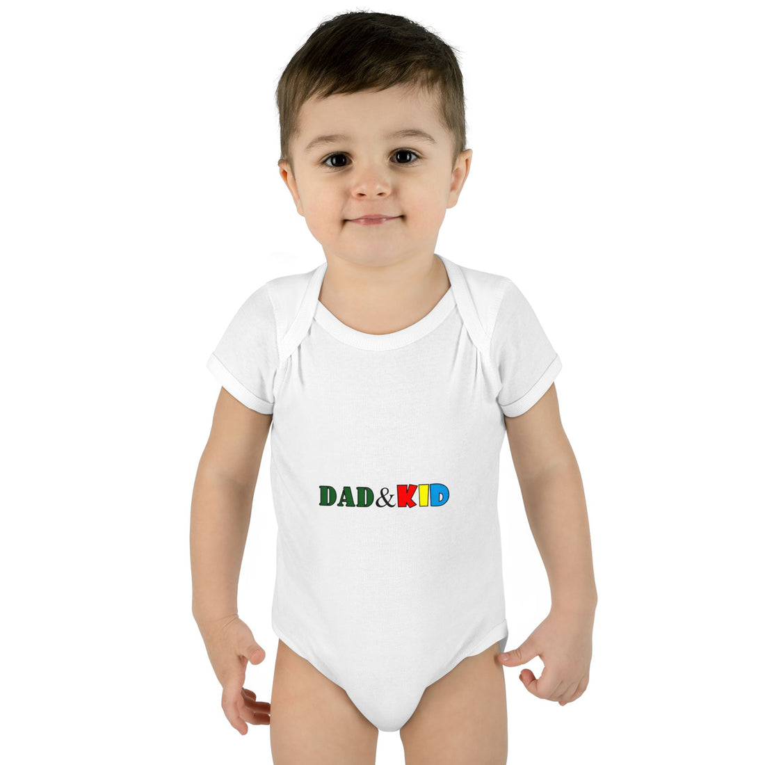 Dad & Kid Infant Bodysuit — Cute Matching Family Baby Onesie