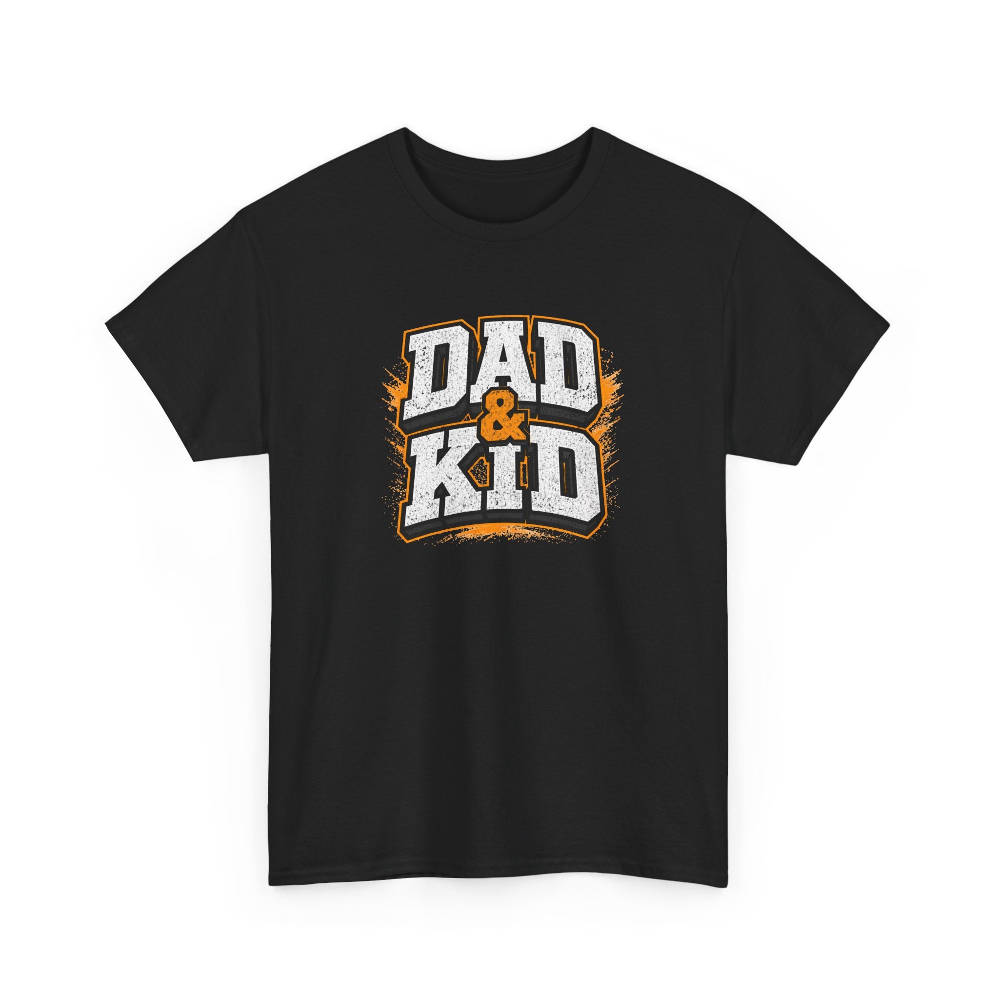 Dad & Kid Graphic Tee — Matching Father-Child Shirt