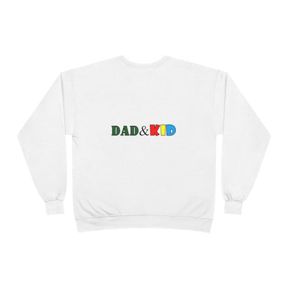 Dad & Kid Crewneck Sweatshirt – Colorful Family Matching Pullover