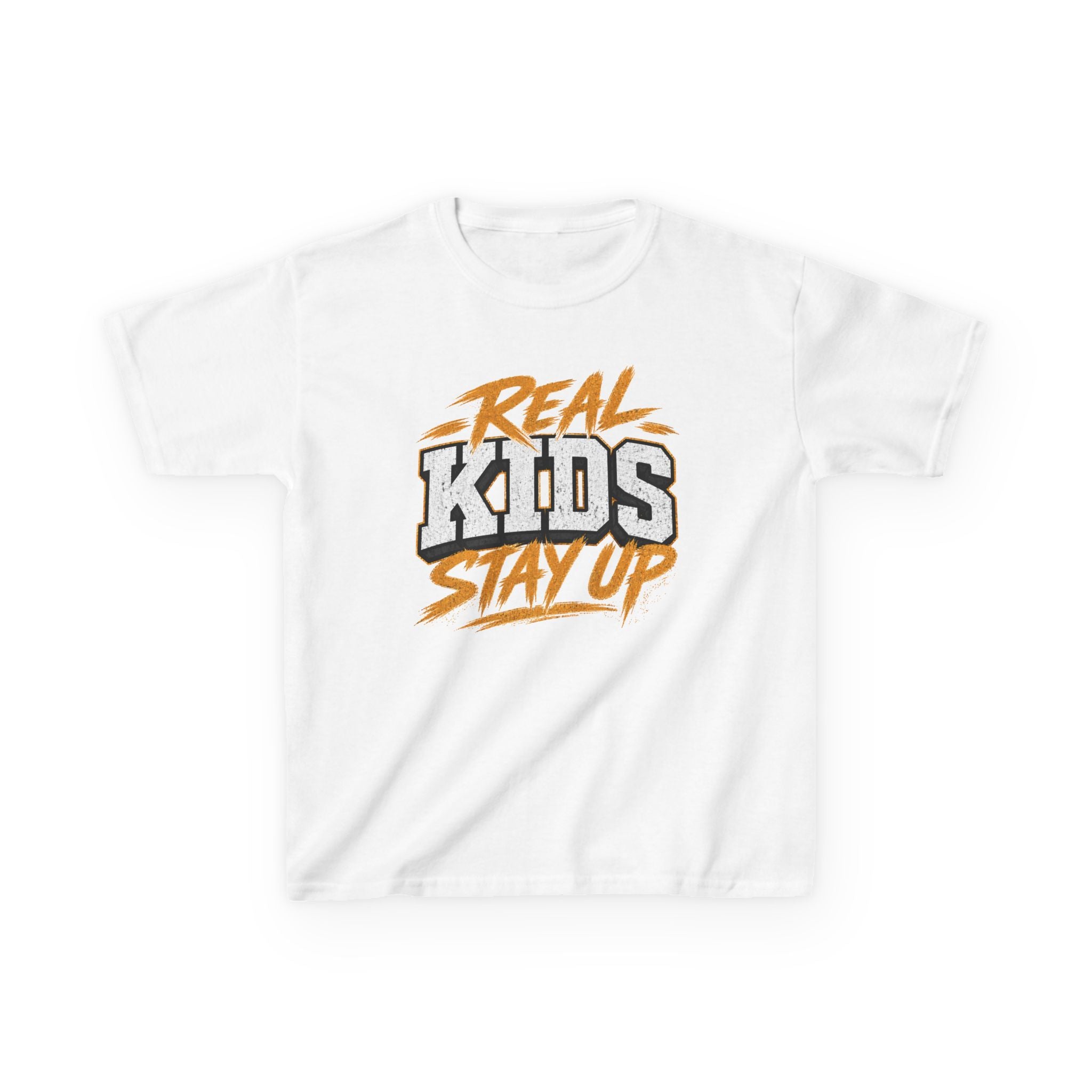 Real Kids Stay Up Graphic Shirt