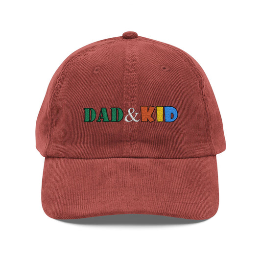 Vintage Corduroy Cap (Embroidery)
