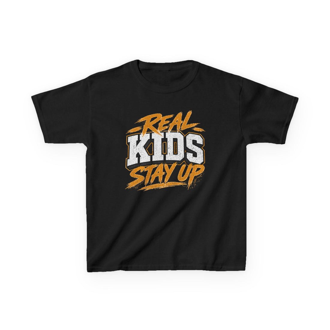 Real Kids Stay Up Graphic Shirt