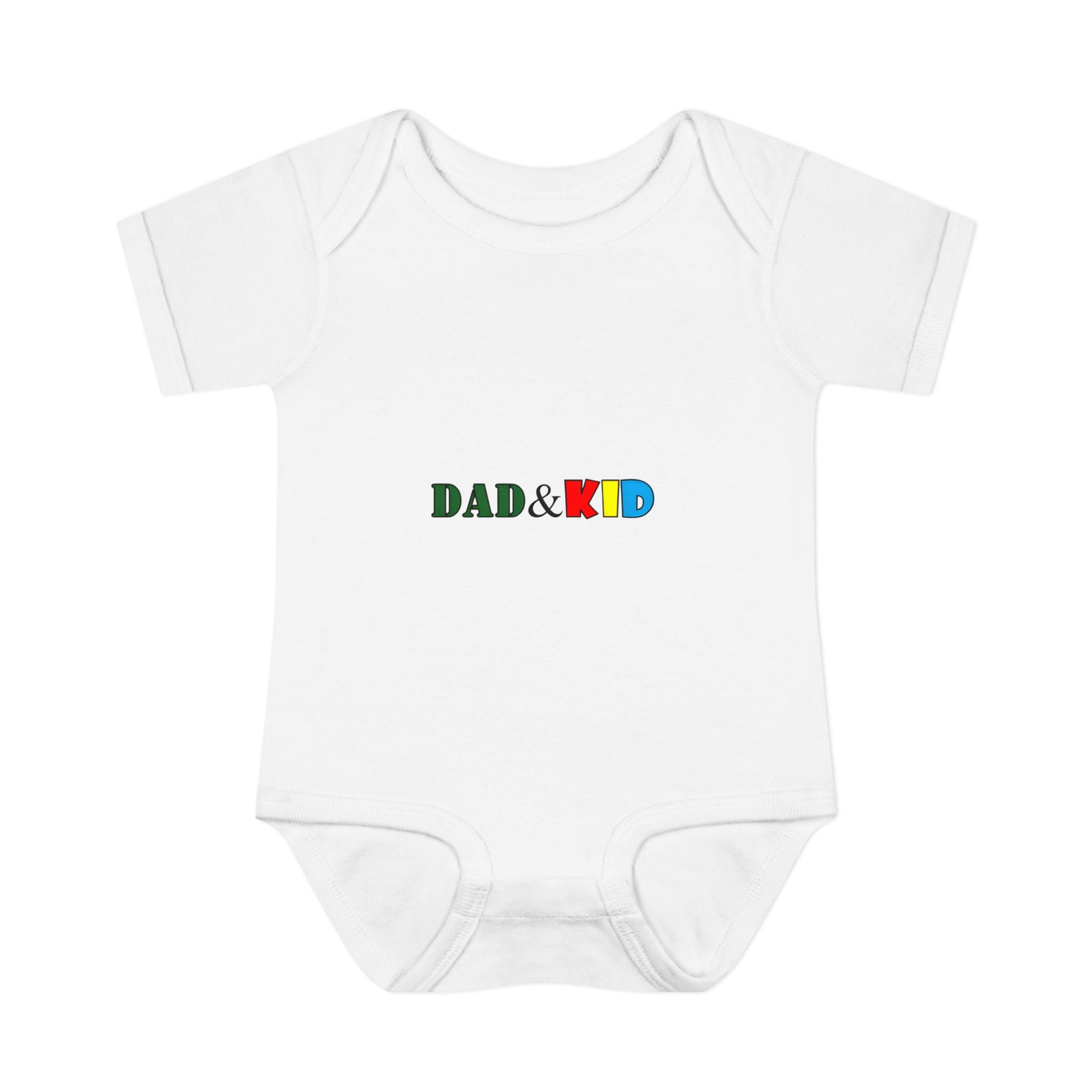 Dad & Kid Infant Bodysuit — Cute Matching Family Baby Onesie