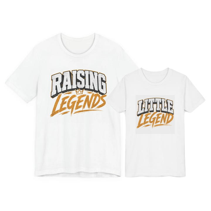 Raising Legends – Little Legend Matching Father-Child T-Shirt