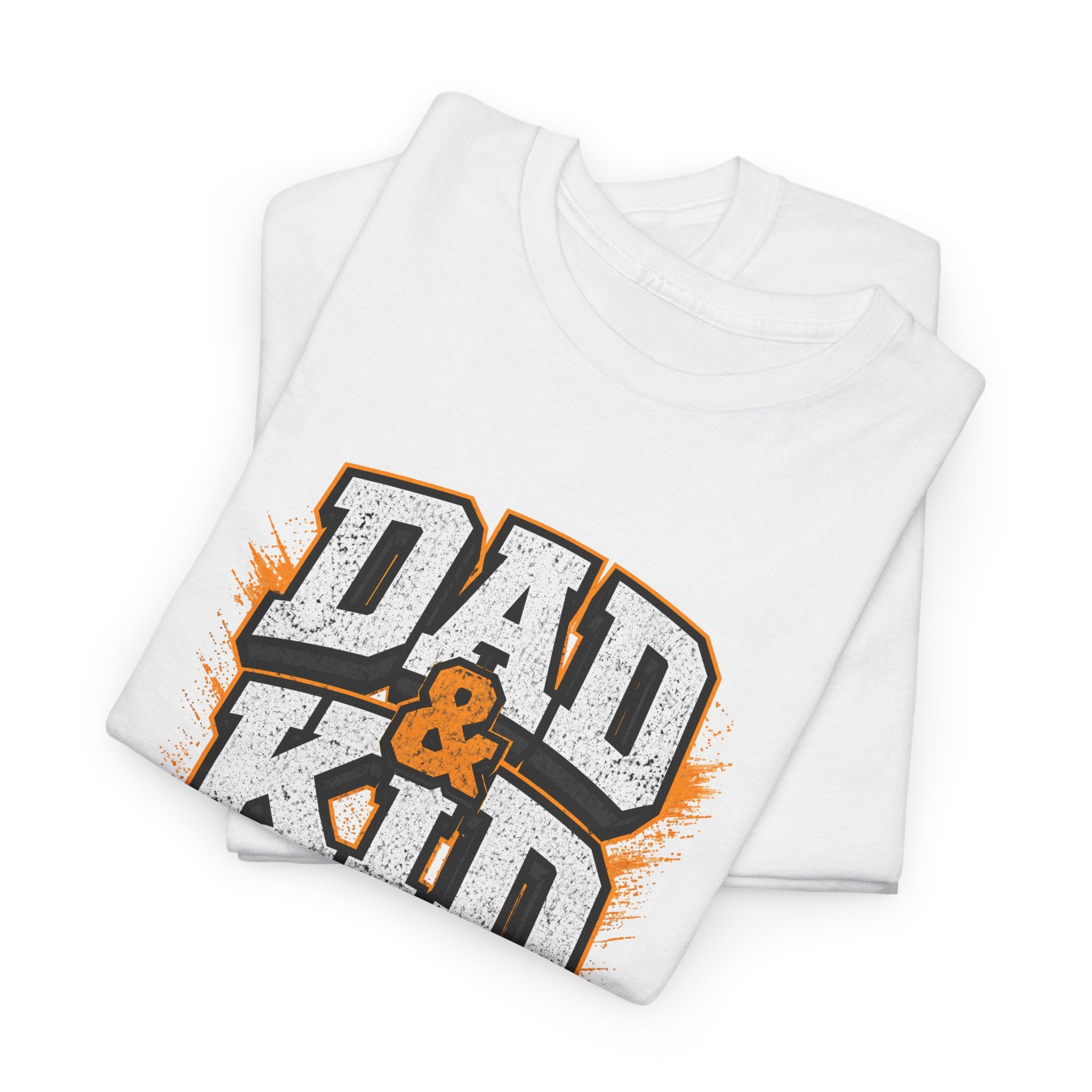 Dad & Kid Graphic Tee — Matching Father-Child Shirt