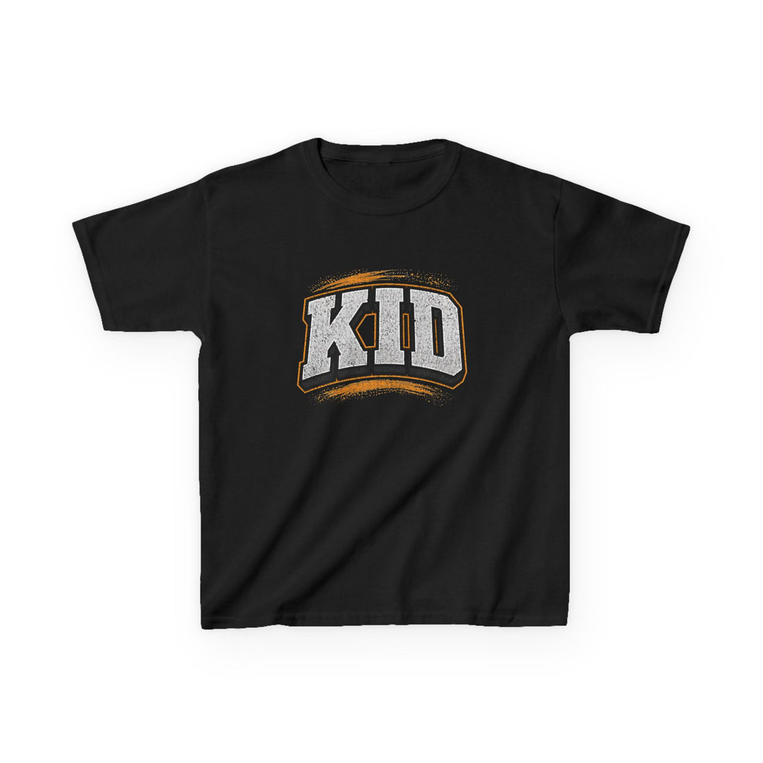 Youth Tee — 'KID' Varsity Graphic Short Sleeve Shirt