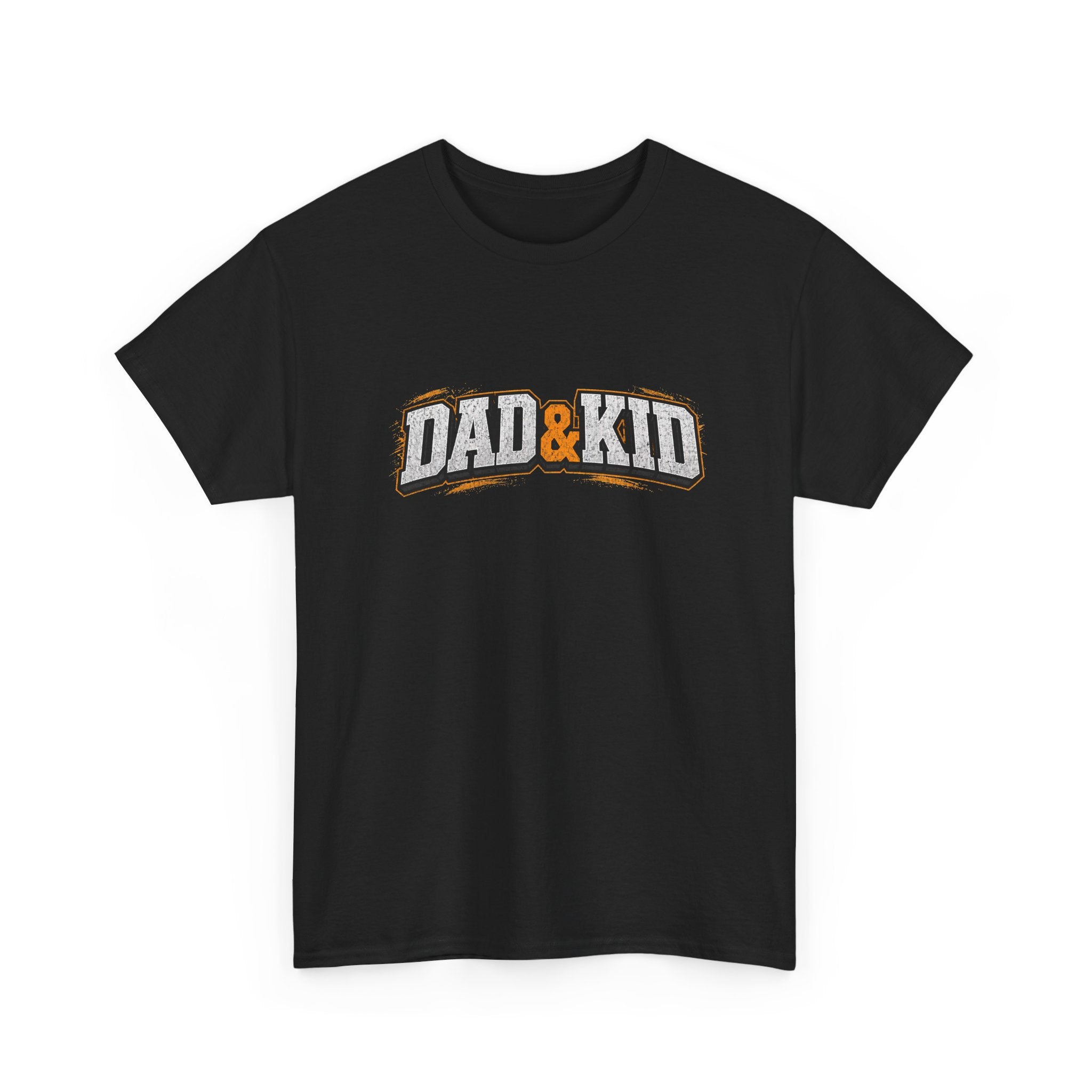 Dad & Kid Vintage Sports Tee — Father-Child Matching Shirt