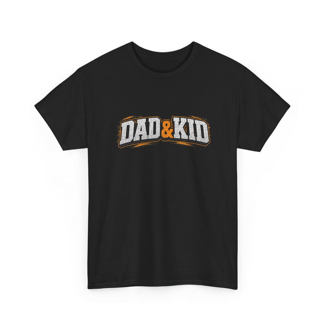 Dad & Kid Vintage Sports Tee — Father-Child Matching Shirt