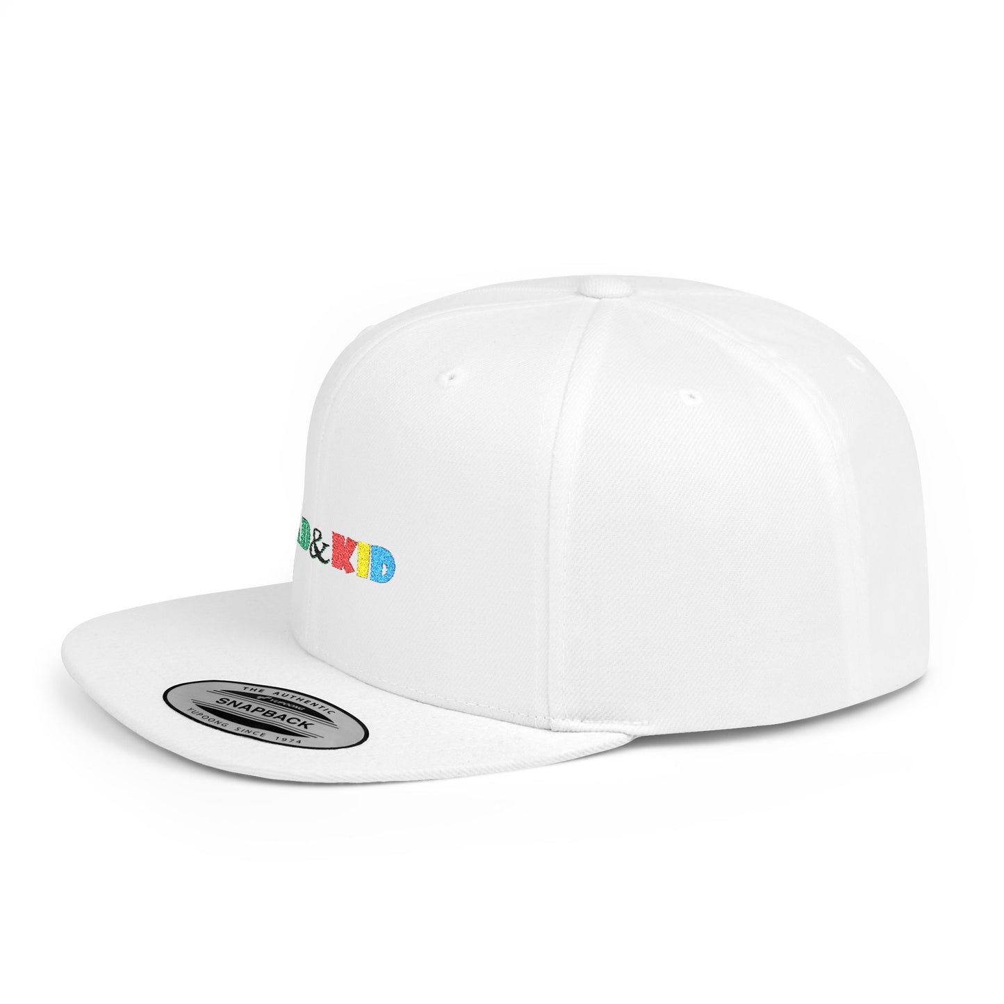 Dad & Kid Snapback Hat — Matching Father‑Child Flat Bill Cap
