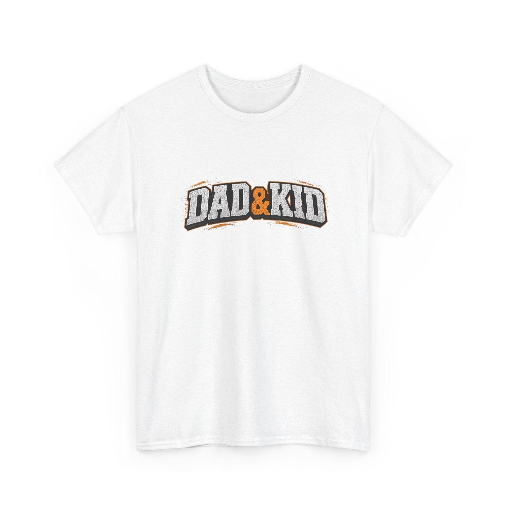Dad & Kid Vintage Sports Tee — Father-Child Matching Shirt