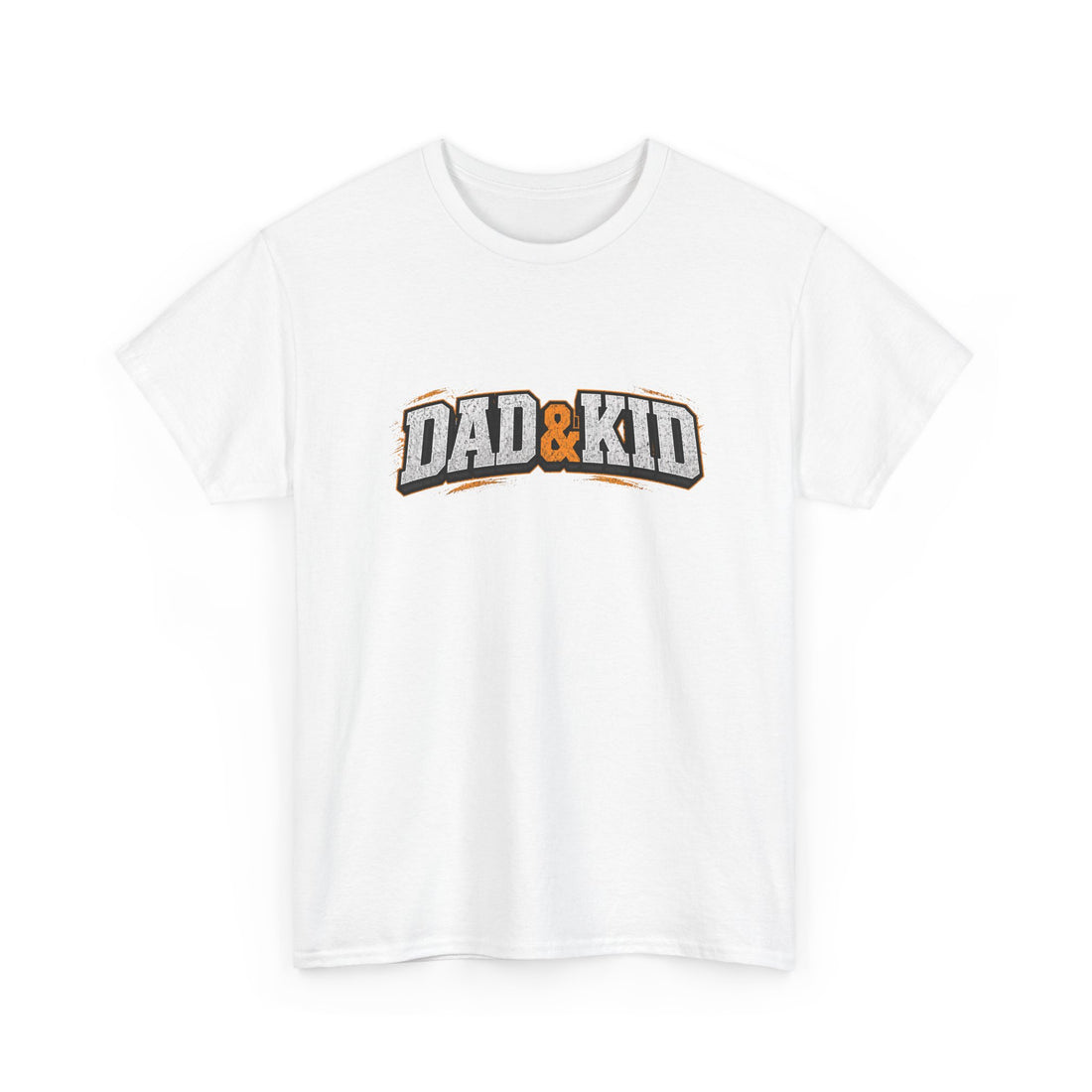 Dad & Kid Vintage Sports Tee — Father-Child Matching Shirt