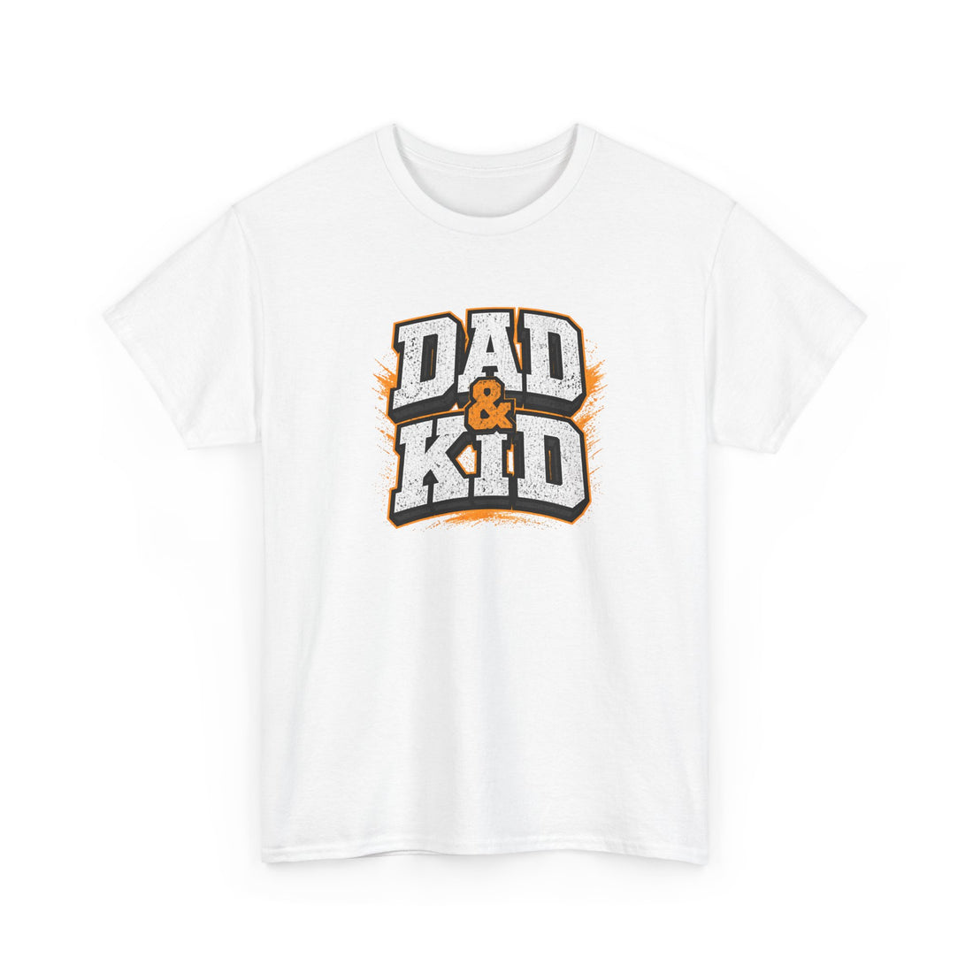 Dad & Kid Graphic Tee — Matching Father-Child Shirt