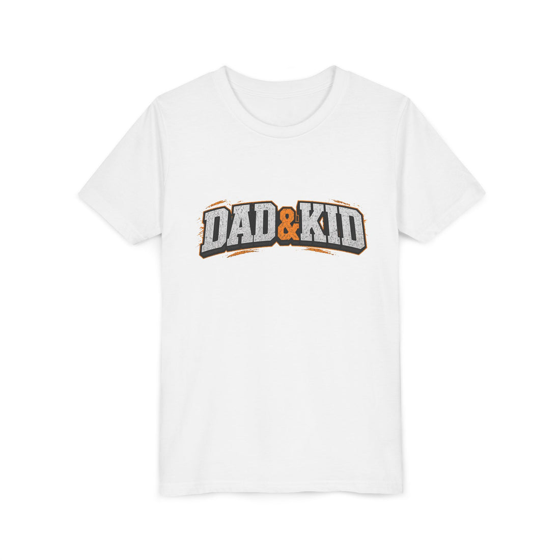 Dad & Kid Youth Tee — Kids Short Sleeve Shirt